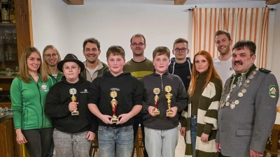 Neue Könige und Vereinsmeister 2026. (Bild: Hannes Rosemann)