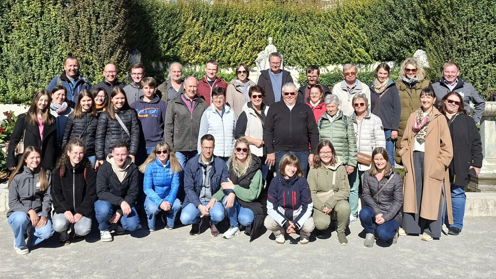 Ein tolles gemeinsames Wochenende erlebten die Teilnehmer der diesjährigen Blasmusik-Fahrt nach Wien. (Bild: Simon Lösch)