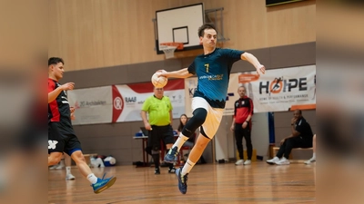 HSG-Spieler Thomas Hafner in Aktion. (Bild: Roland Hösl)