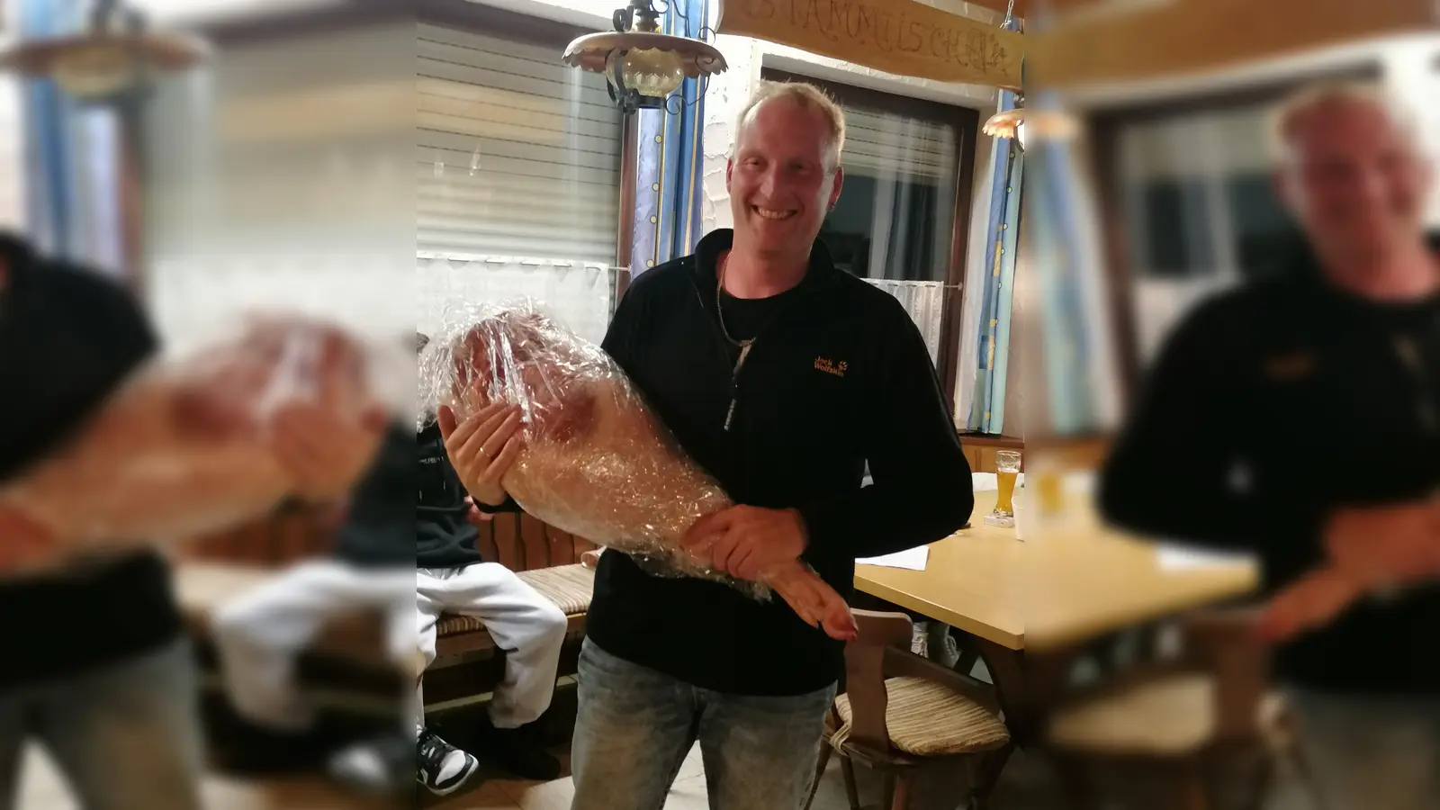 Glücklicher Gewinner. (Bild: Klaus Schuller)