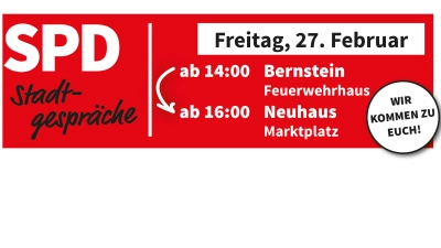 Ankündigung nächster Termin. (Bild: Kurt Giehl)