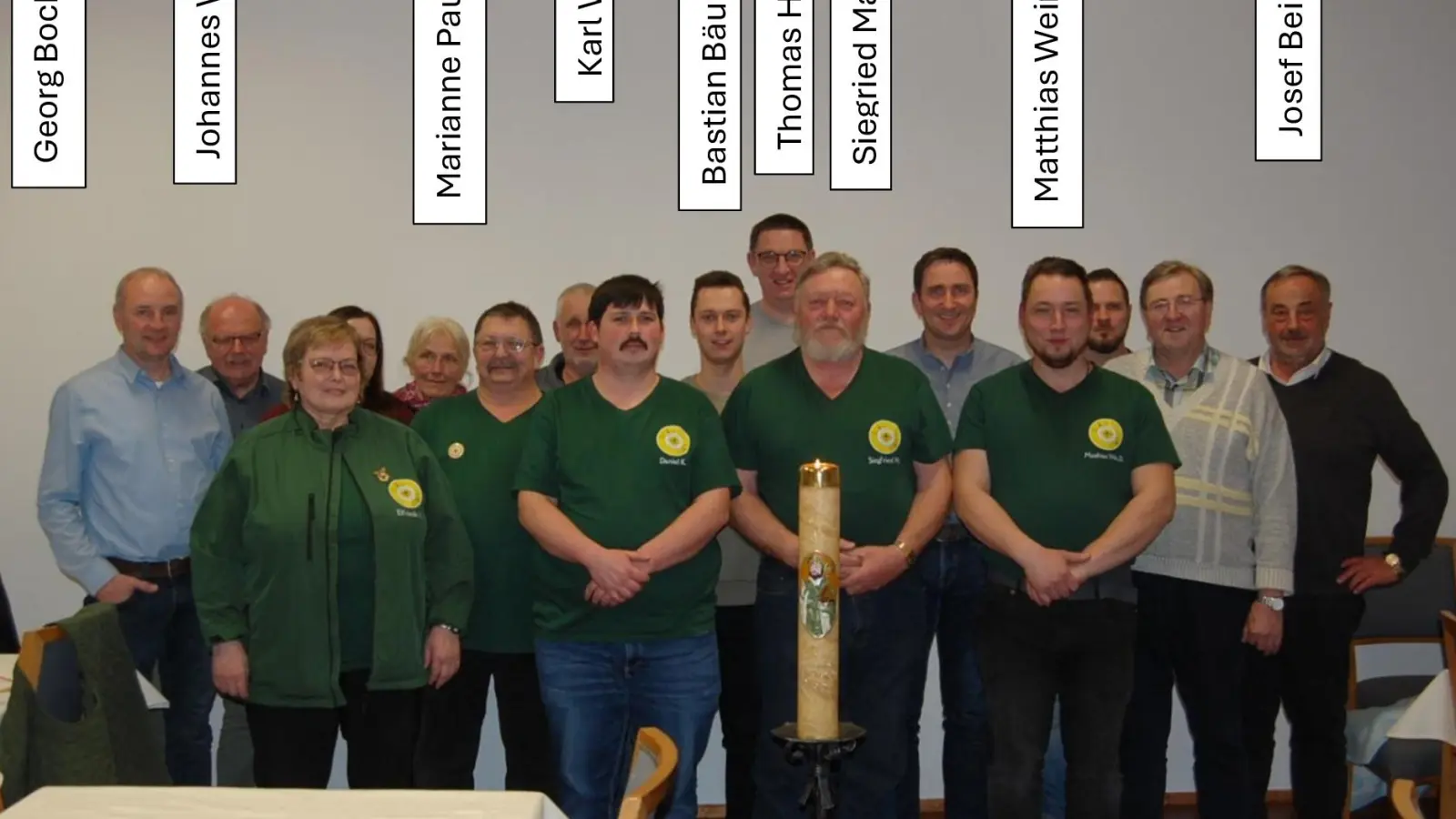 Gruppenfoto Imkerverein Waldthurn (Bild: Wolfgang Bäumler)