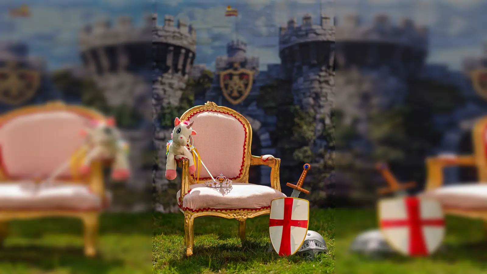 Die Märchenkulisse für die kleinen Shooting-Stars steht schon bereit. (Bild: Ruediger Gollwitzer)