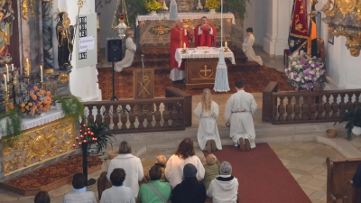 Das traditionelle Übersetzungsfest in der Wieskirche wurde mit einem Festgottesdienst gefeiert. (Bild: Peter Garreiss)