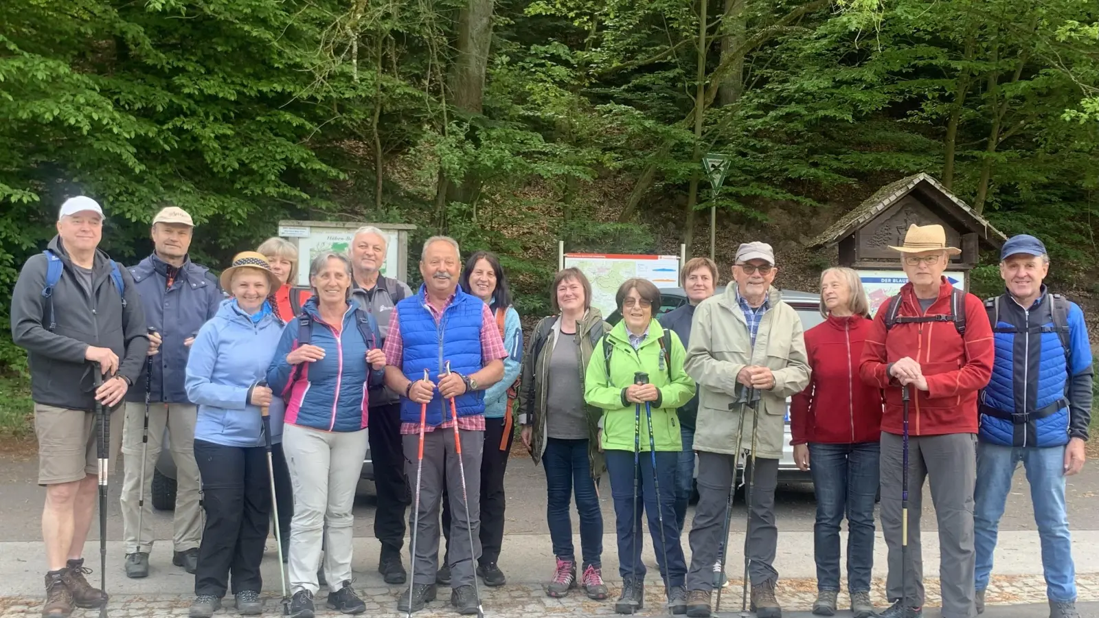 Die Wandergruppe des OWV Pfreimd. (Bild: Monika Kostner)