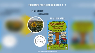 „Zusammen erreichen wir mehr e. V.“ beim Baumfest im Stockerhutpark (Bild: Andreas Hruschka)