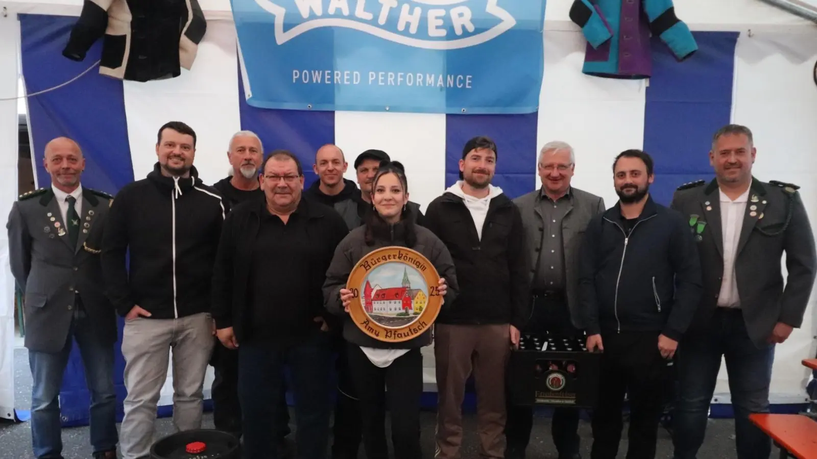 Erste Erbendorfer Bürgerkönigin, Amy Pfautsch. (Bild: Melissa Wagner )