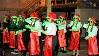 Die Schwarzwaldmädels des Frauenbundes. (Bild: Johann Bauer)