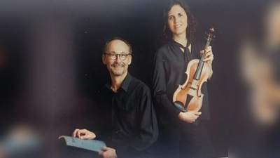 Carina Kaltenbach – Schonhardt, Violine und Tomas Spurny, Orgel. (Bild: Theresia Otterbein)