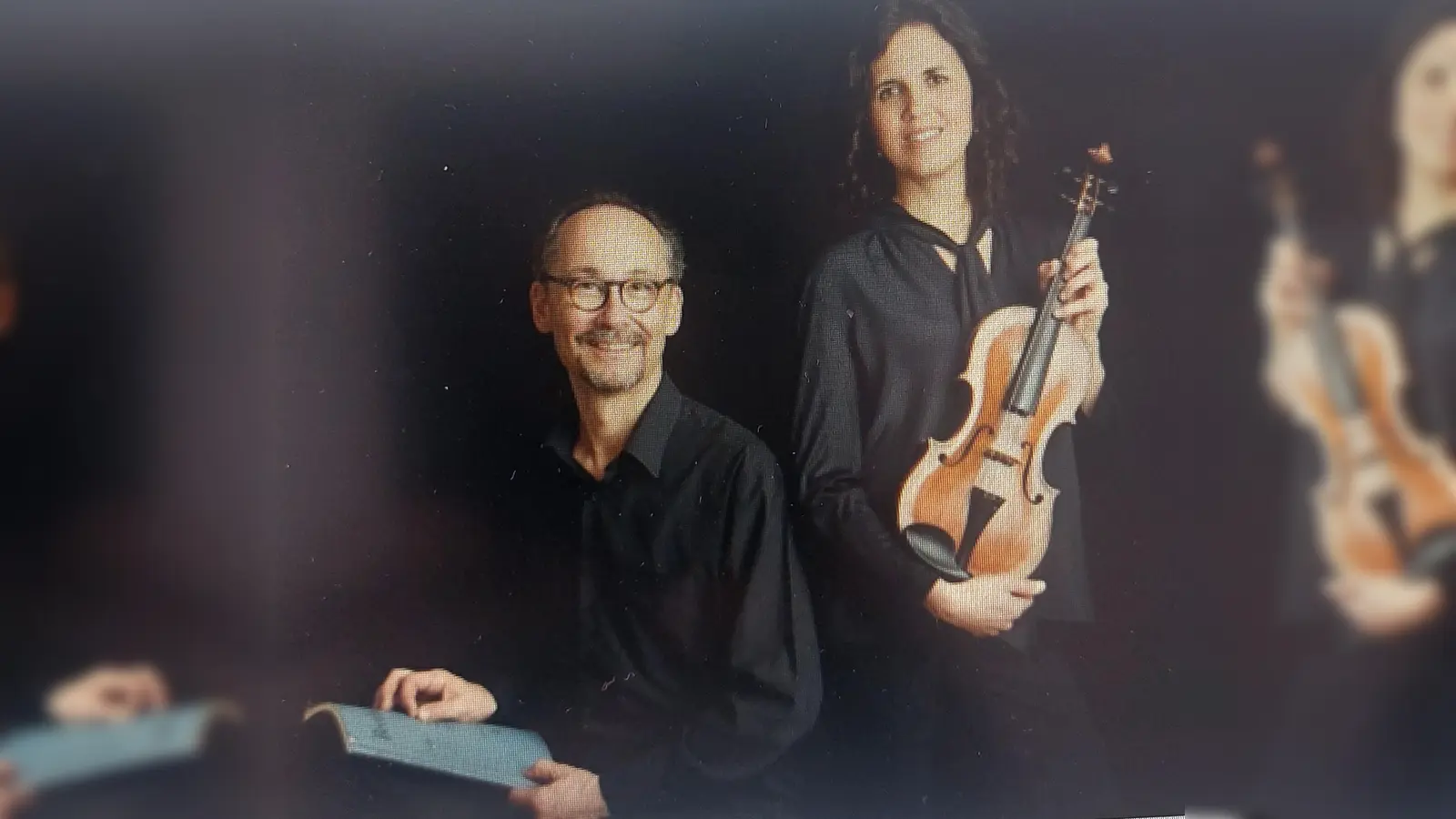 Carina Kaltenbach – Schonhardt, Violine und Tomas Spurny, Orgel. (Bild: Theresia Otterbein)
