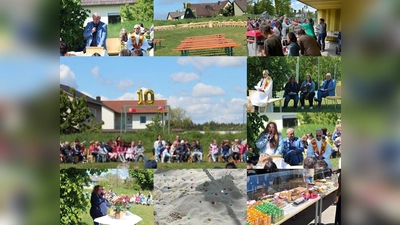 Ein buntes, gelungenes Maifest feierte das Kinderhaus St.Barbara zum 10-jährigen Bestehen. (Bild: Lisa Spring)