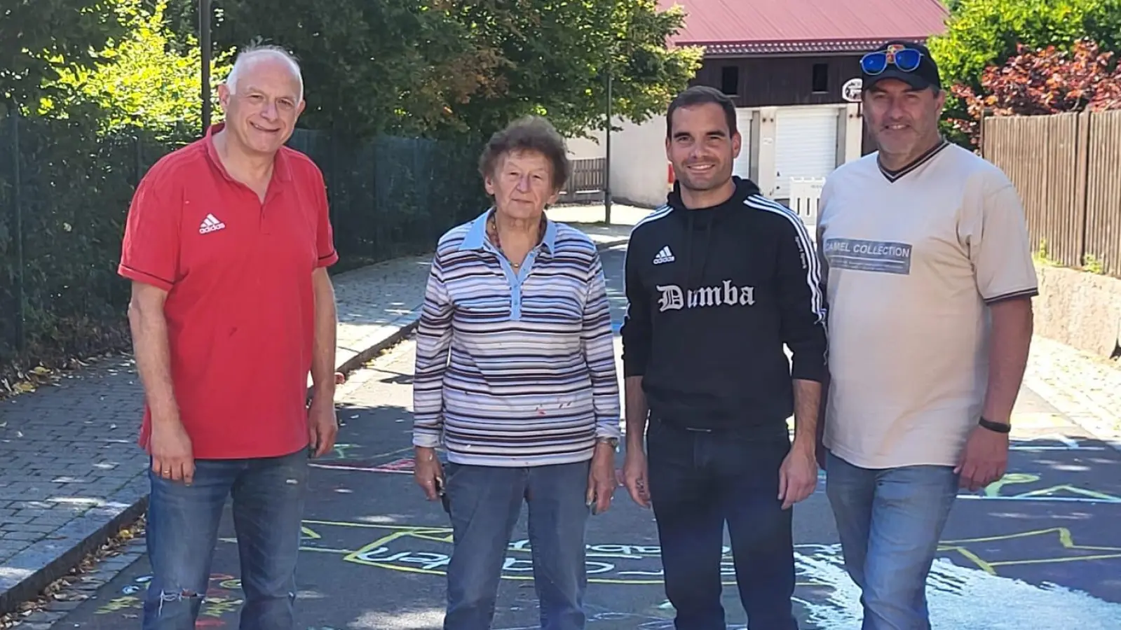 Das Orgateam der CWG um Richard Götz. Großer Dank auch an Frau Götz. (Bild: Ewald Plößner )