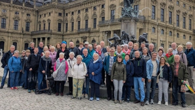 Einen erlebnisreichen Tag verbrachten die Neustädter Siedler im Rahmen der Herbstfahrt in der fränkischen Residenzstadt Würzburg. (Bild: Walter Rustler)