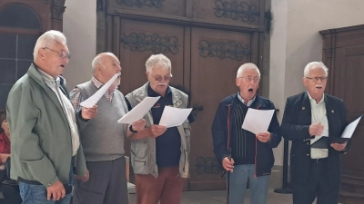 In St. Martin Bamberg machten die Sänger mit Liedern und Gebet Station (Bild: Edeltraud Fischer-Graf)