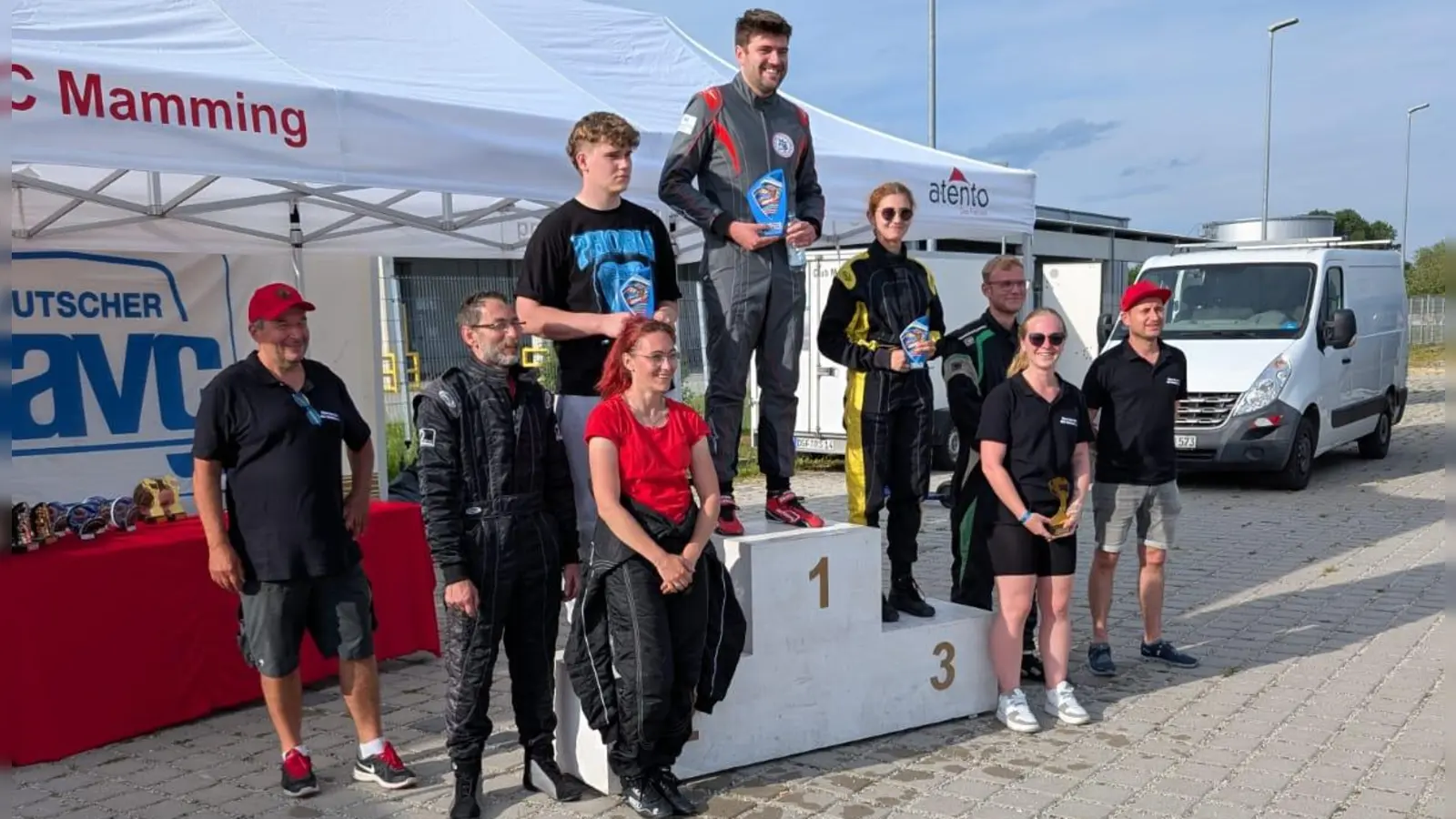 2. Platz Scheerer Matthias und 3. Platz Krauß Simone (Bild: Holger Reuster)