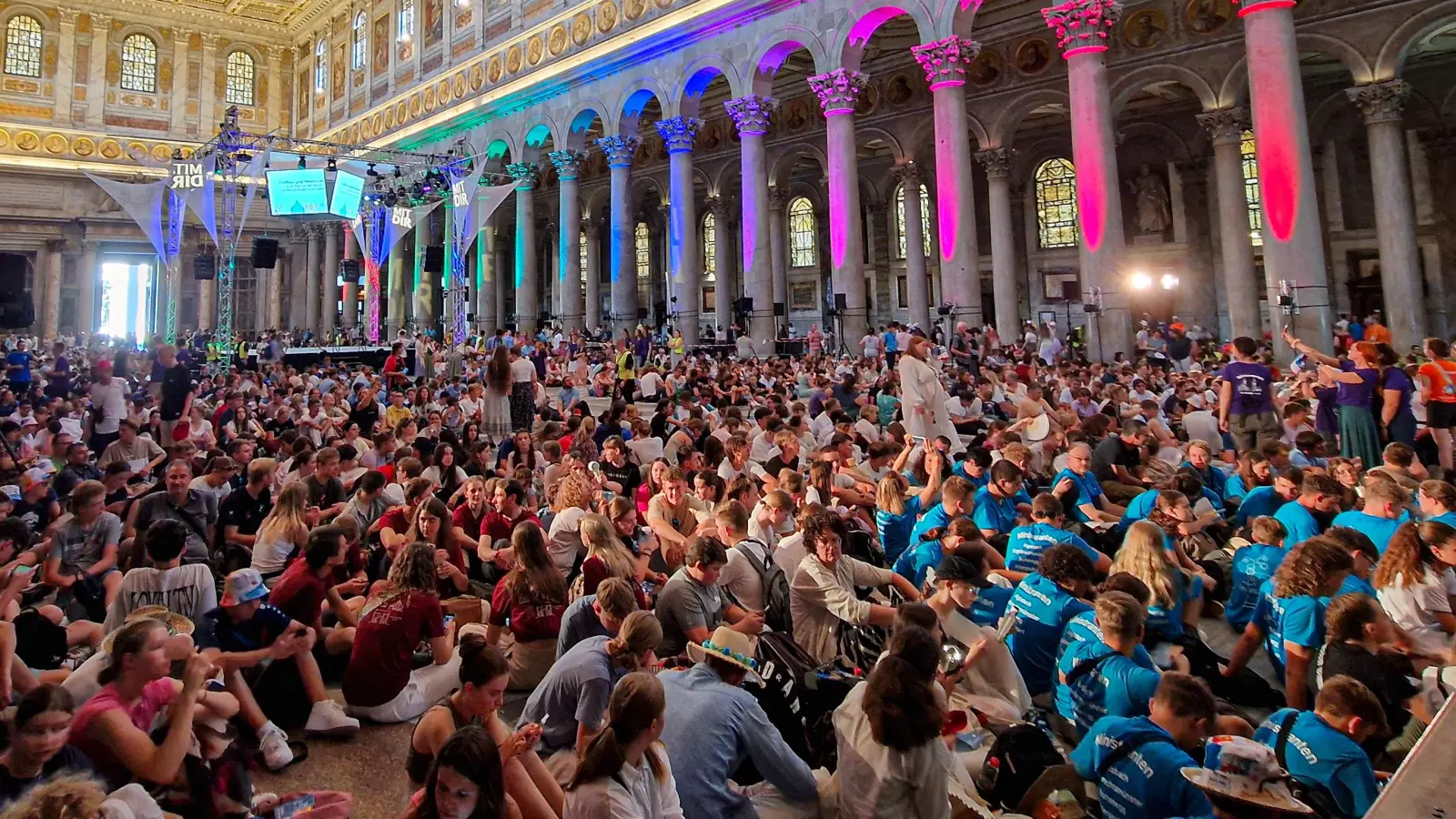 Eröffnungsgottesdienst in Rom (Bild: Felix Hartung)