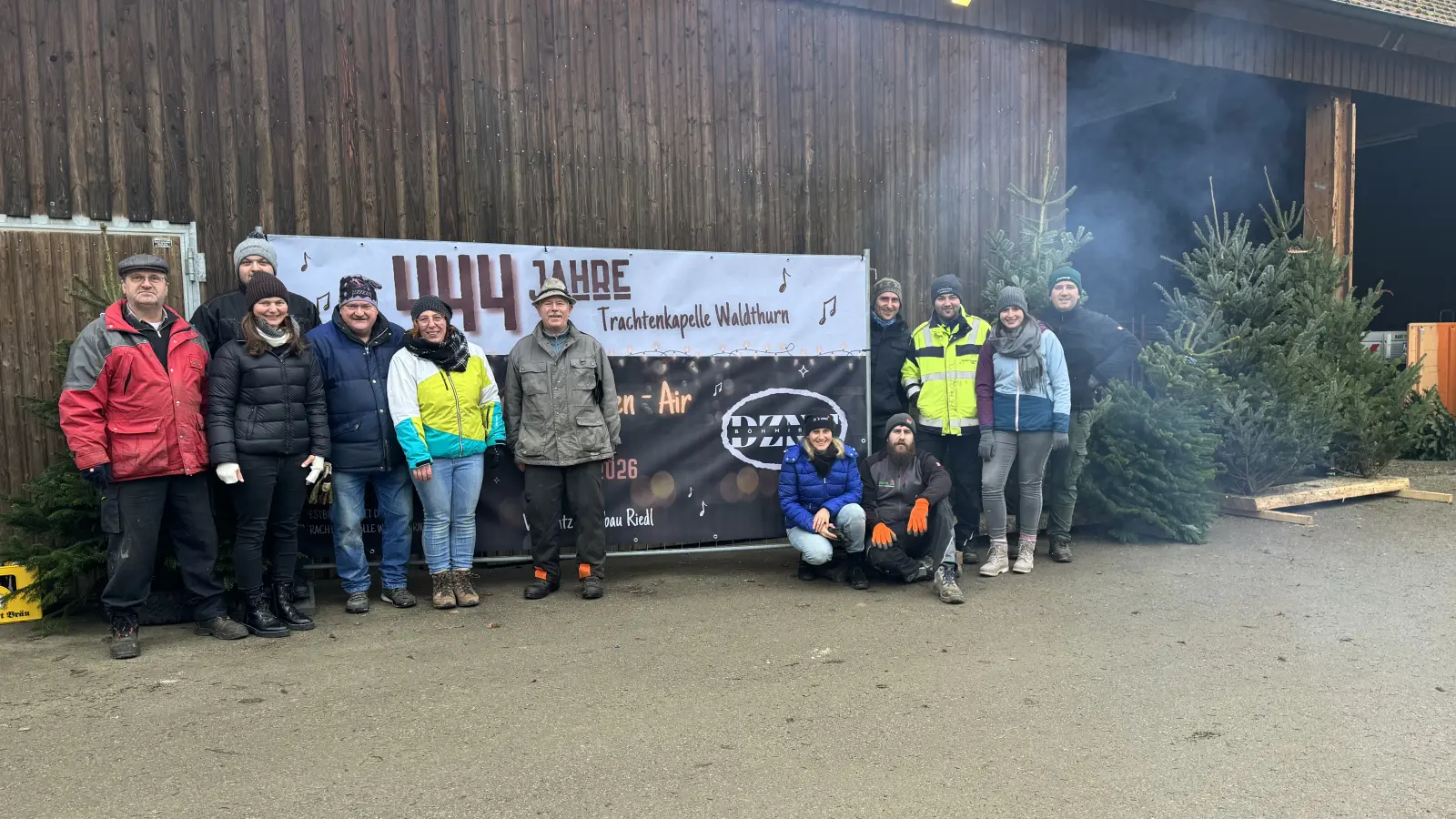 Trachtenkapelle Waldthurn. (Bild: Julian Bauer)