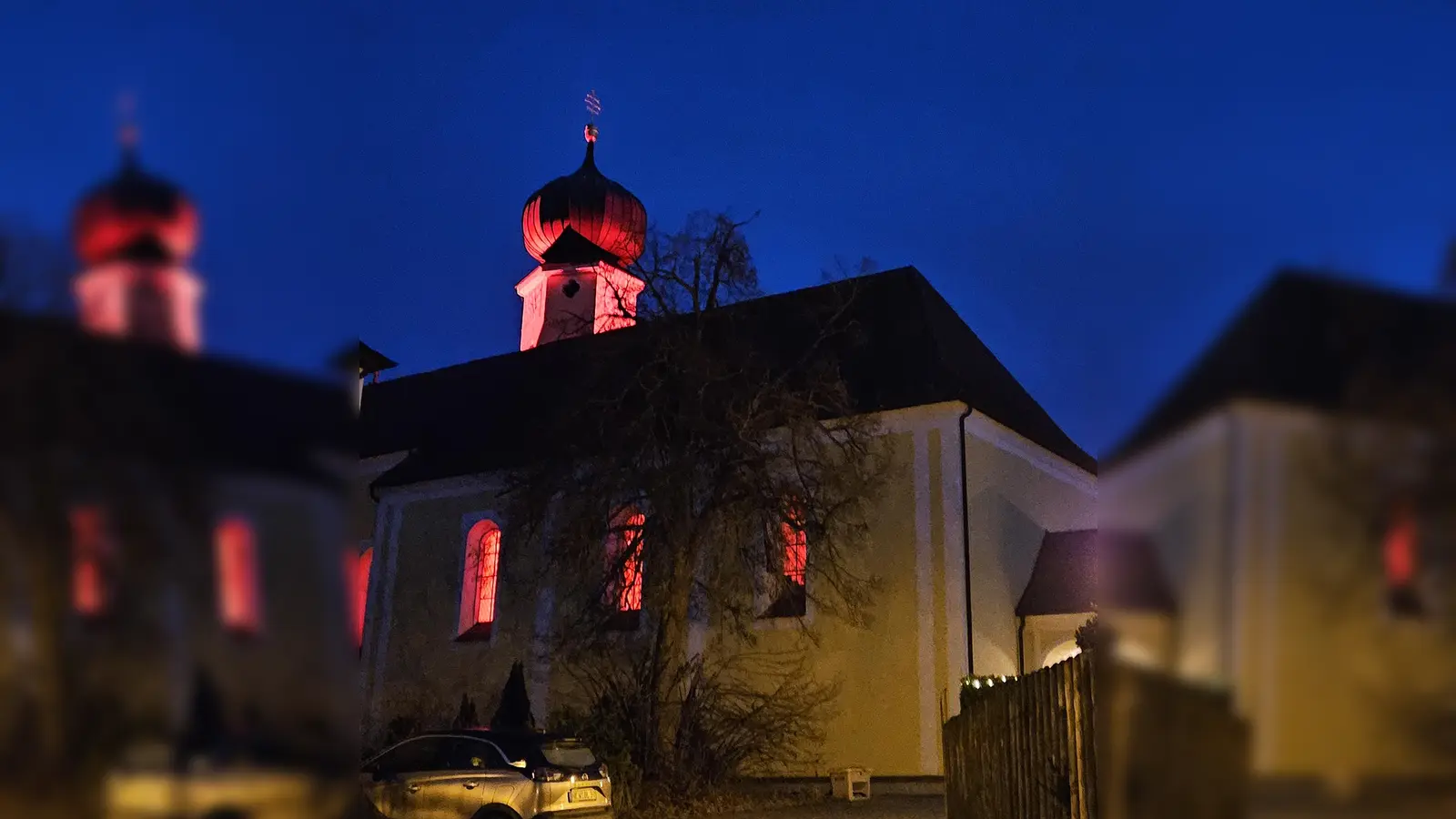 Böhmischbruck leuchtet. (Bild: Gabriele Buchbinder)