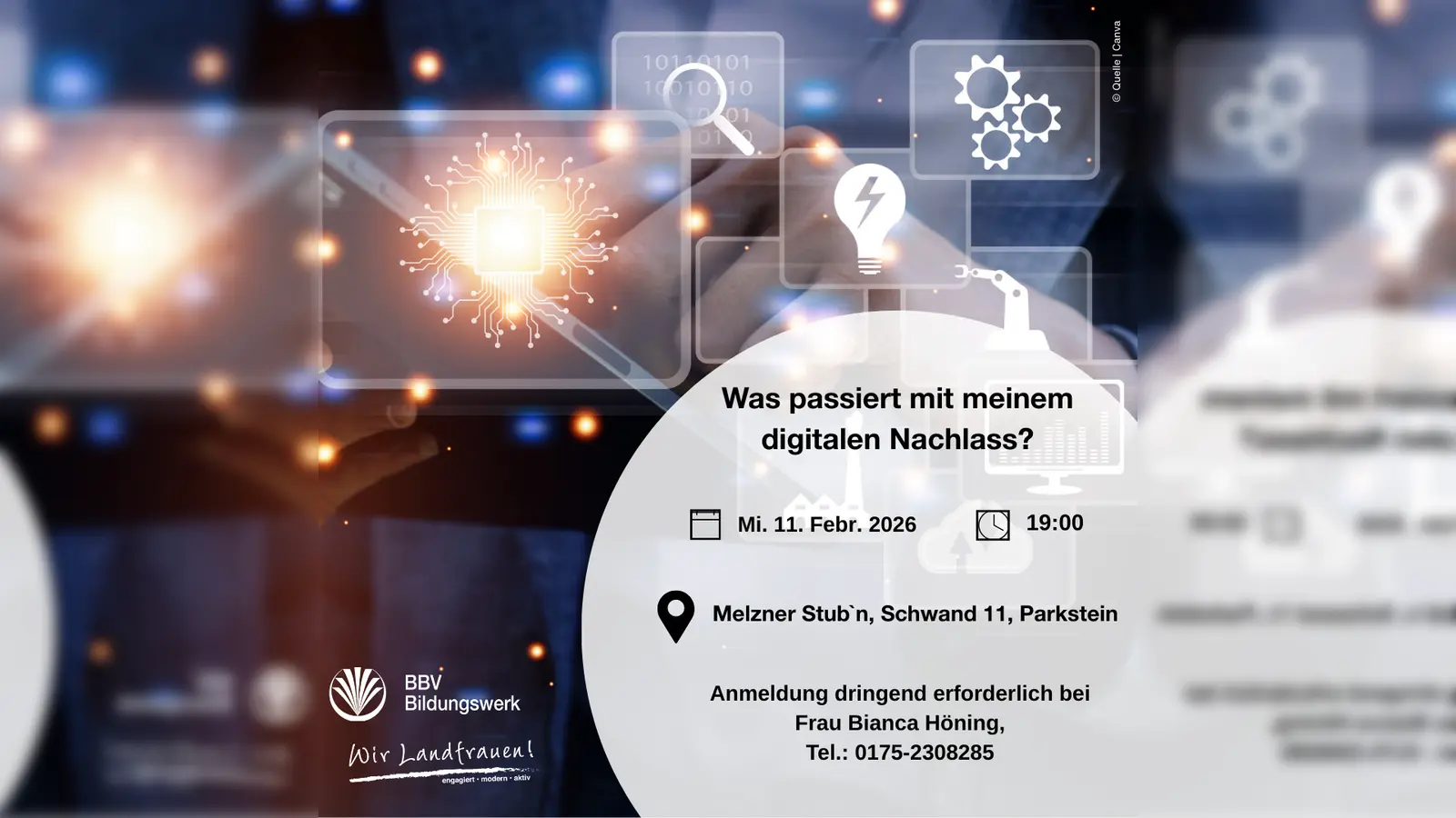 Digitaler Nachlass. (Bild: Susanne Haberberger)