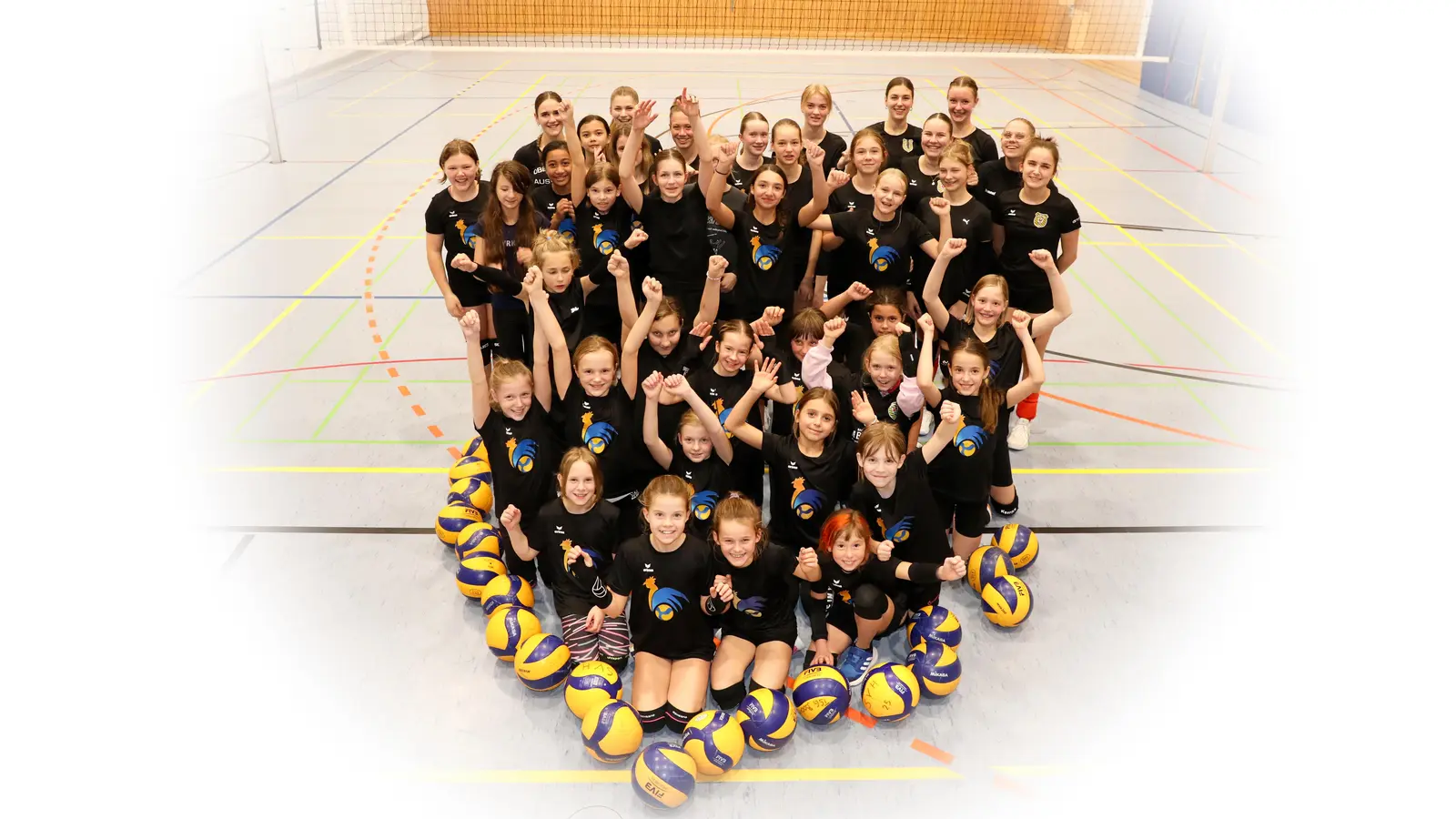 Die Volleyballjugend des SV Hahnbach freut sich über den Jugendpreis (Bild: Andreas Emmel)
