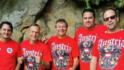 Die Band „Austria G`fühl“ (Bild: exb)