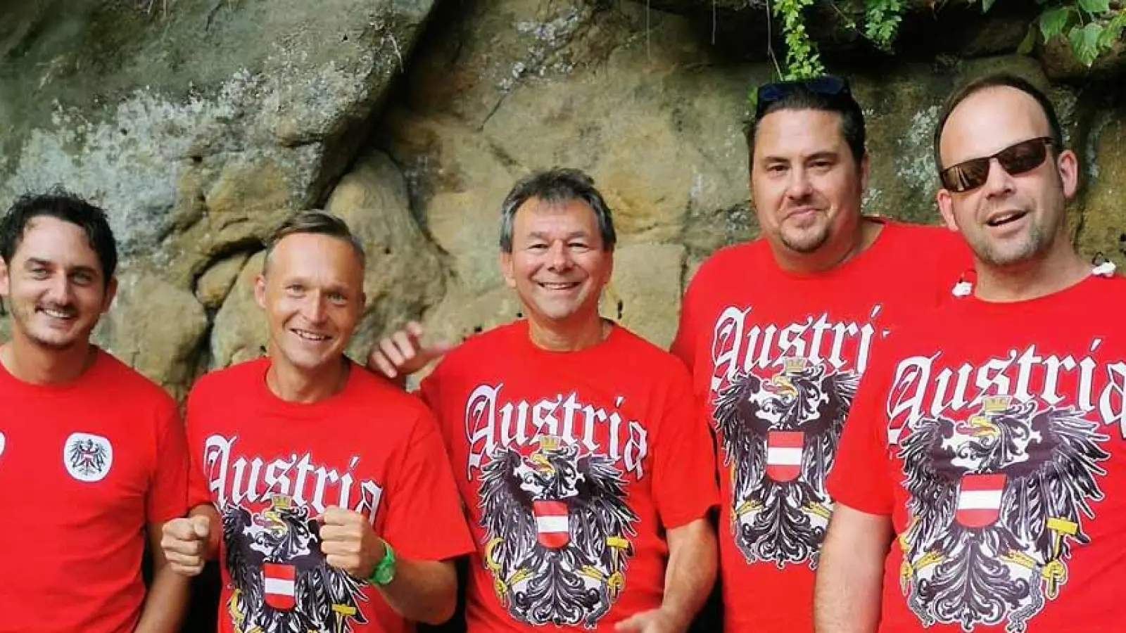 Die Band „Austria G`fühl“ (Bild: exb)