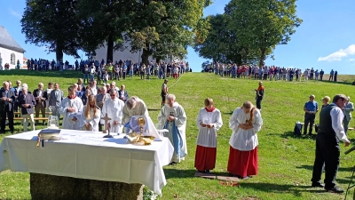4. Fahrenbergfest mit 74. Männer- und Familienwallfahrt. (Bild: Birgit Bergmann)