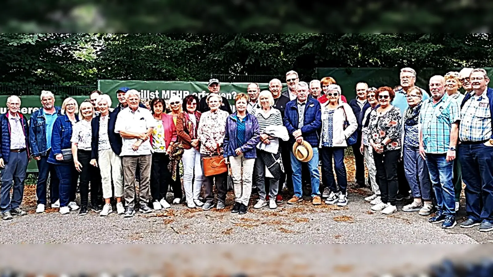 Der Vereinsausflug der Nordoberpfälzer Musikfreunde führte heuer auf die Rosenburg bei Riedenburg und anschließend nach Regensburg. (Bild: Peter Ertl)