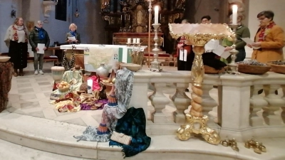 Katholische und evangelische Frauen gestalteten den Gottesdienst. (Bild: Anita Hartmann)