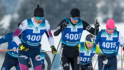 Markus Meister (Bildmitte Nr: 4001) brachte vier Bronzemedaillen aus Italien von den „Masters” zurück (Bild: Christian Lingl)