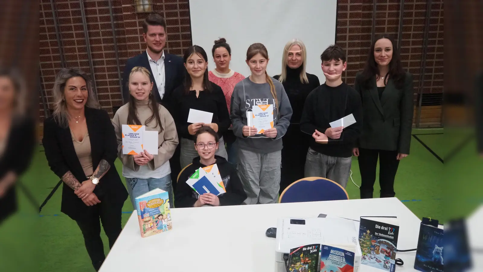 Vorlesewettbewerb der sechsten Klassen (Bild: Sabine Graser)