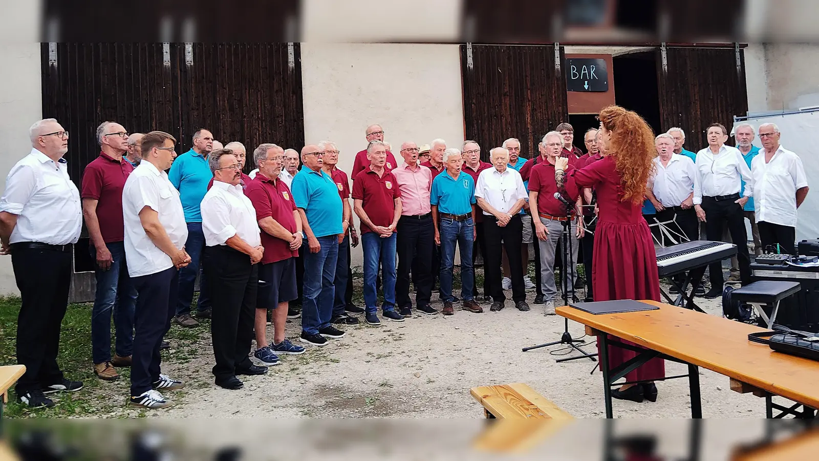 Sommernachtsfest MGV Hahnbach (Bild: Rudolf See)