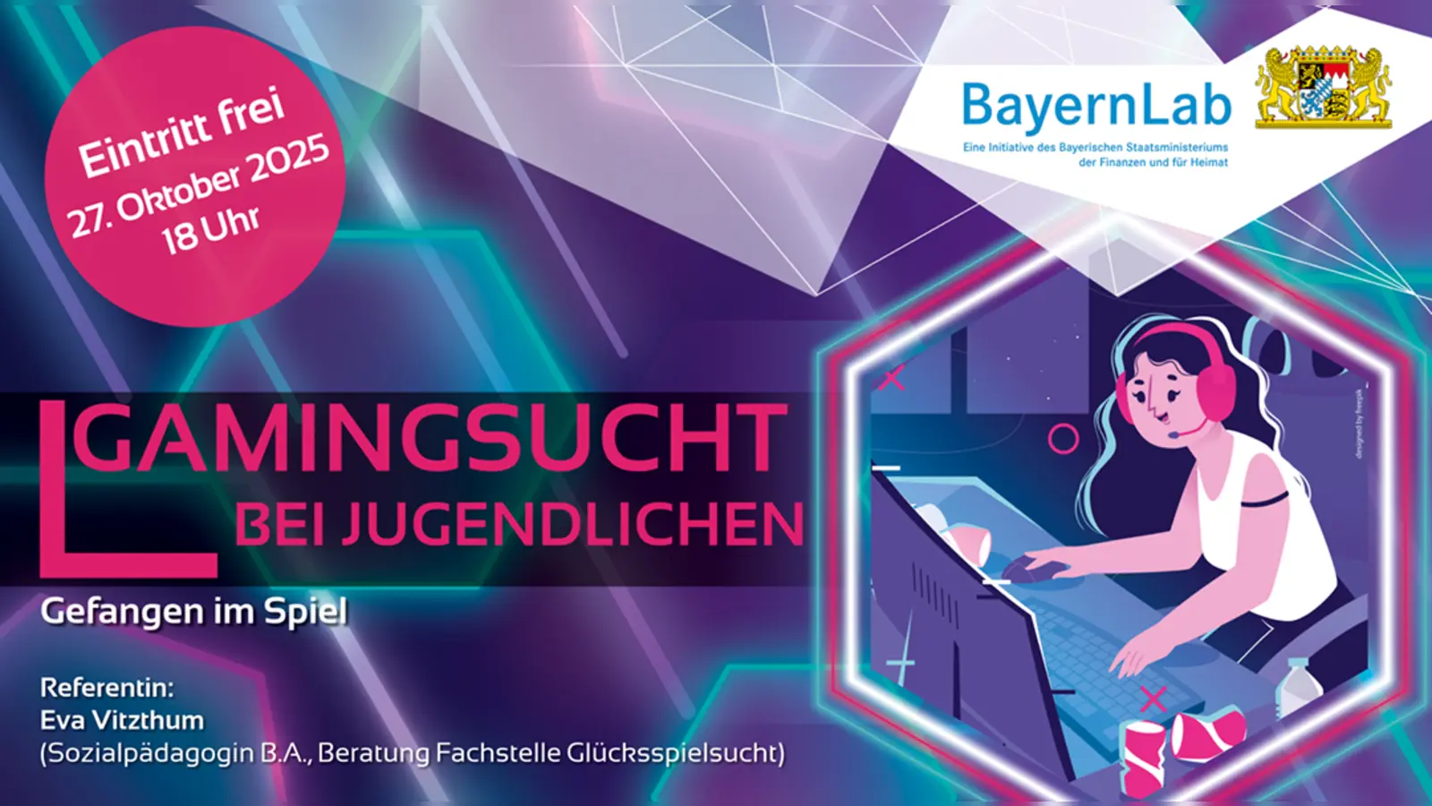 Gamingsucht bei Jugendlichen - Gefangen im Spiel (Bild: exb)