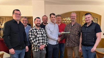 Von links nach rechts: Kilian Taubmann, Heinz Taubmann, Christian Weiß, Fabian Bischof, Reinhard Holzki, Achim Groth, Sascha Renner.  (Bild: Fabian Bischof)