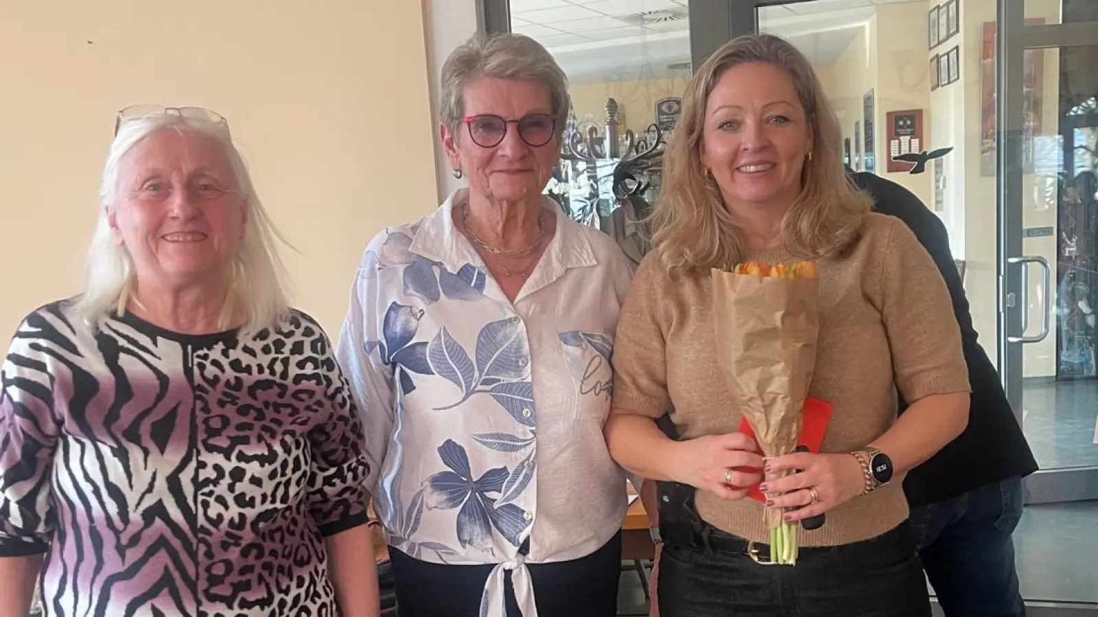 Fr. Kugler, Fr. Meier und KOKin Fr. Graf. (Bild[M]: Gudrun K.)