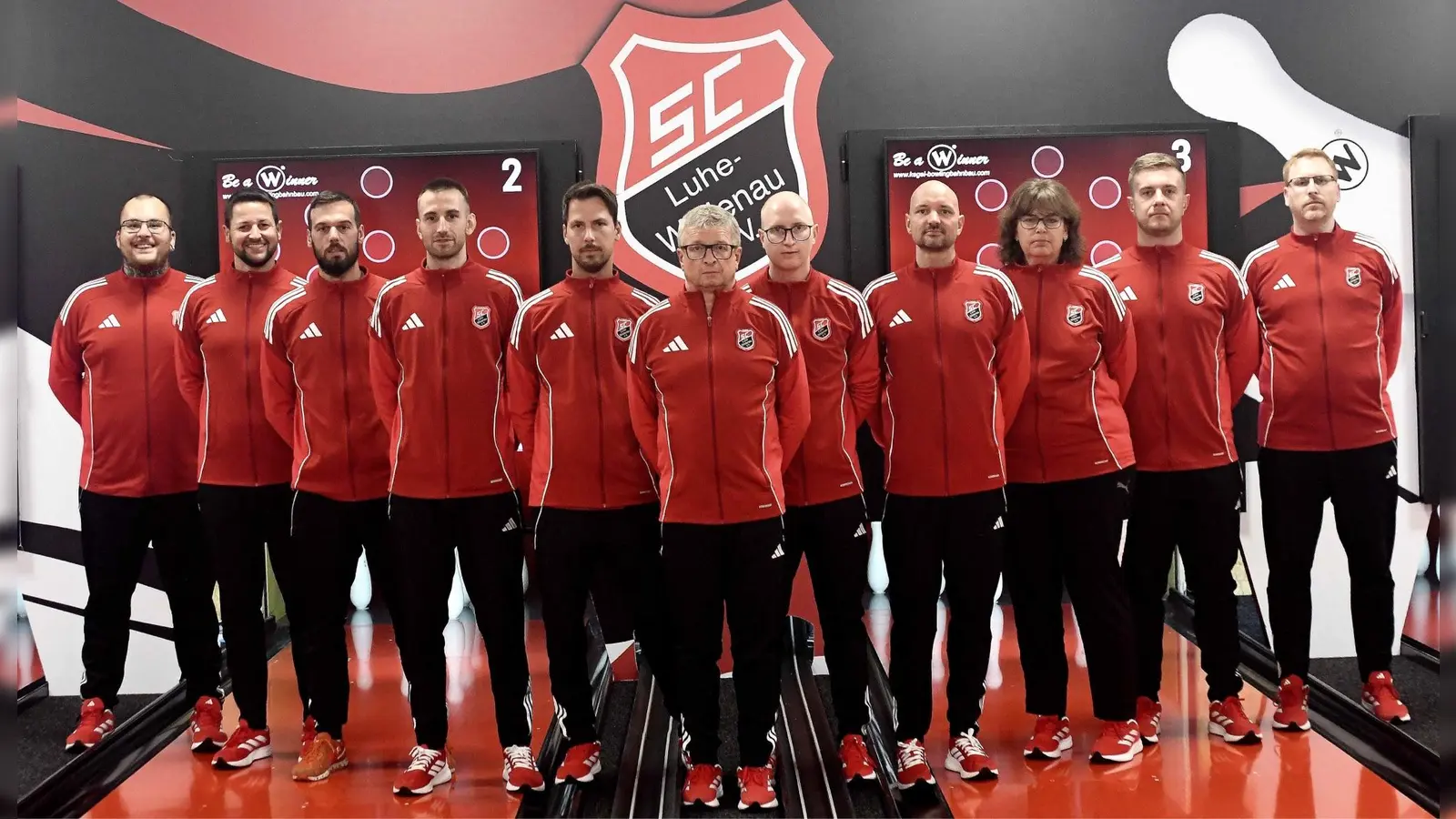 Die Bundesligakegler des SC Luhe-Wildenau. (Bild: MIchael Wehner)