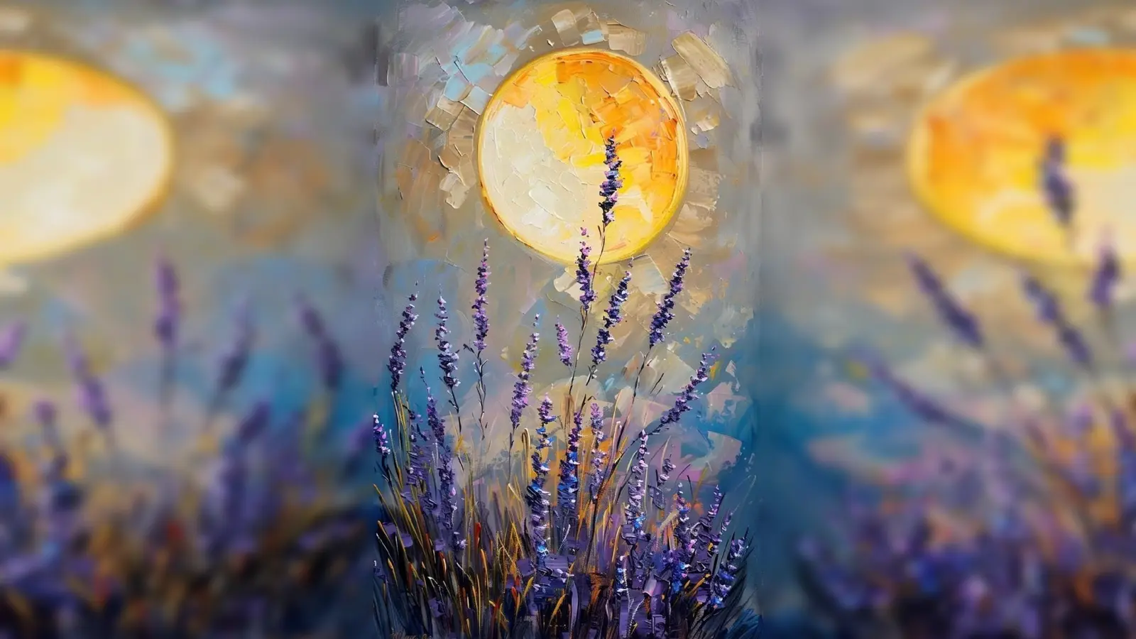 Lavendel von Nathalia Sansharevska,<br>Mal Studio Harizma (Bild: Astrid Knab)