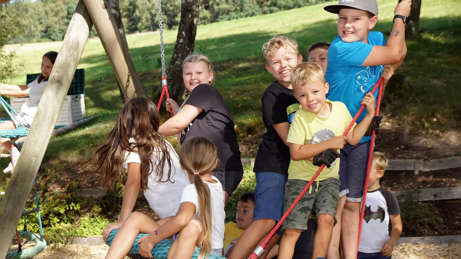 Zum Kirchweihfest ist auch der Spielplatz für die Kinder geöffnet. (Archivbild: Bernhard Kreuzer)