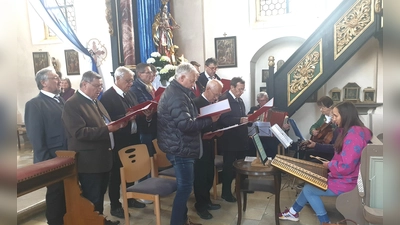 Maiandacht in Heldmannsberg (Bild: Hans Braun )