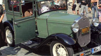 Das älteste Auto beim Oldtimertreffen 2024 war ein Ford Model A Baujahr 1931 mit 3263 Kubikzentimetern Hubraum und 39,4 PS. (Archivbild: Bernhard Kreuzer)
