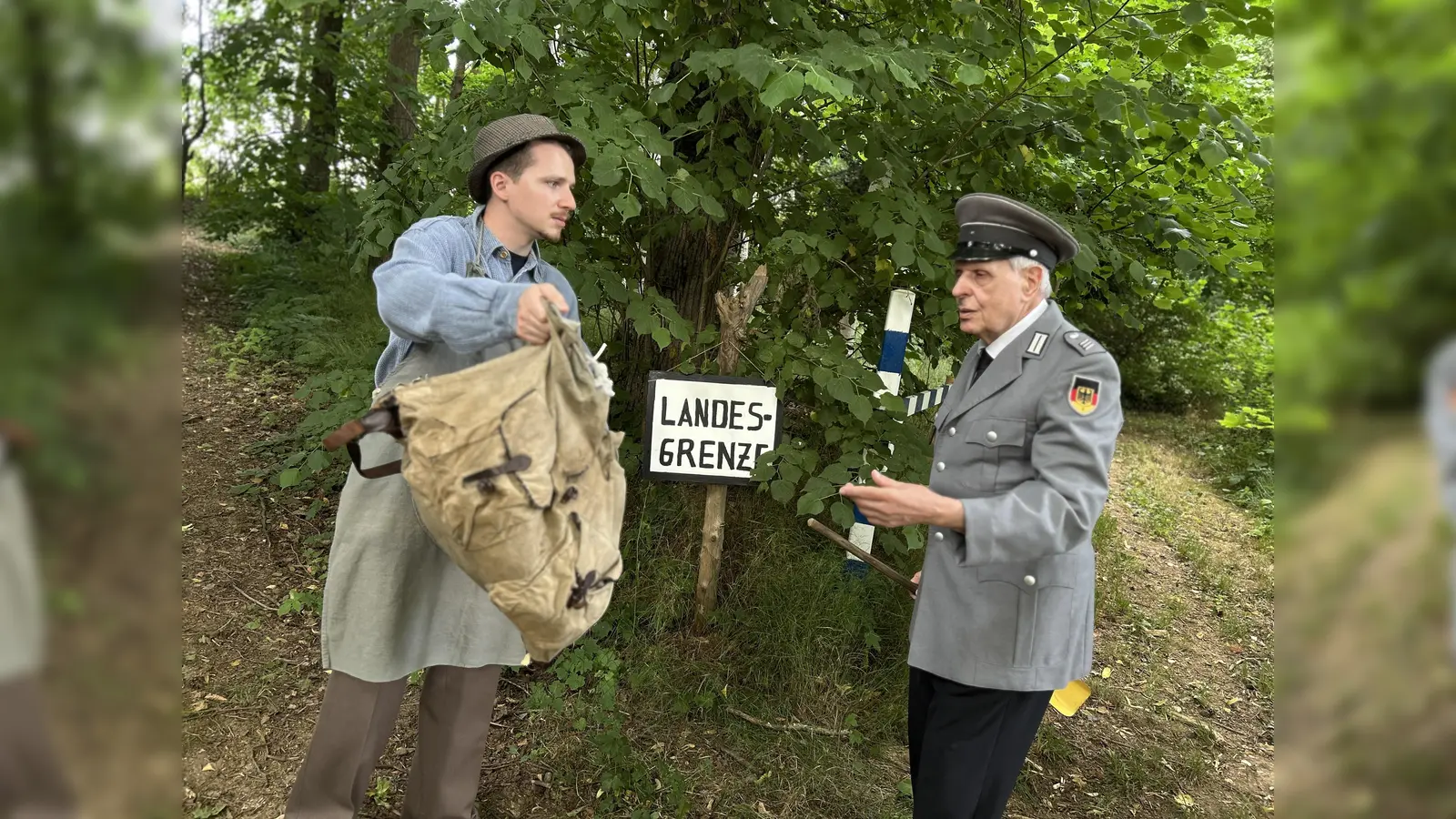 Darsteller des MTT in der Schmuggler-Szene  (Bild: Janka Hannemann-Mathes)