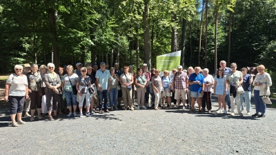 Die Siedler Reuth-Premenreuth beim Baumwipfelpfad bei Ebrach (Bild: Stefanie Kramer)