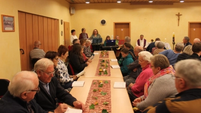 Die Nitzlbucher Frauen mit Monika Engelhard.  (Bild: Maria Hörmann)