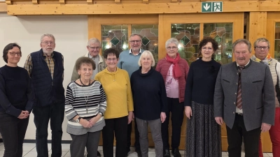 im Bild Geehrte für langjährige Mitgliedschaft mit Vorsitzender Marion Puchta, 2. BGM. Johann Brandl, Inge Härtl und Manuela Pappenberger (Bild: Lothar Kick)