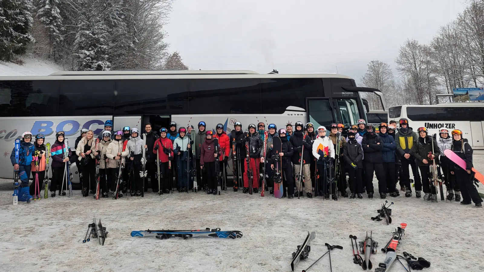 Waldthurner Landjugend am Wilden Kaiser (Bild: Simon Schwab)