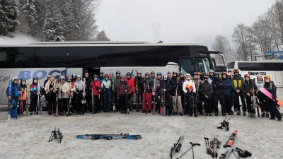 Waldthurner Landjugend am Wilden Kaiser (Bild: Simon Schwab)