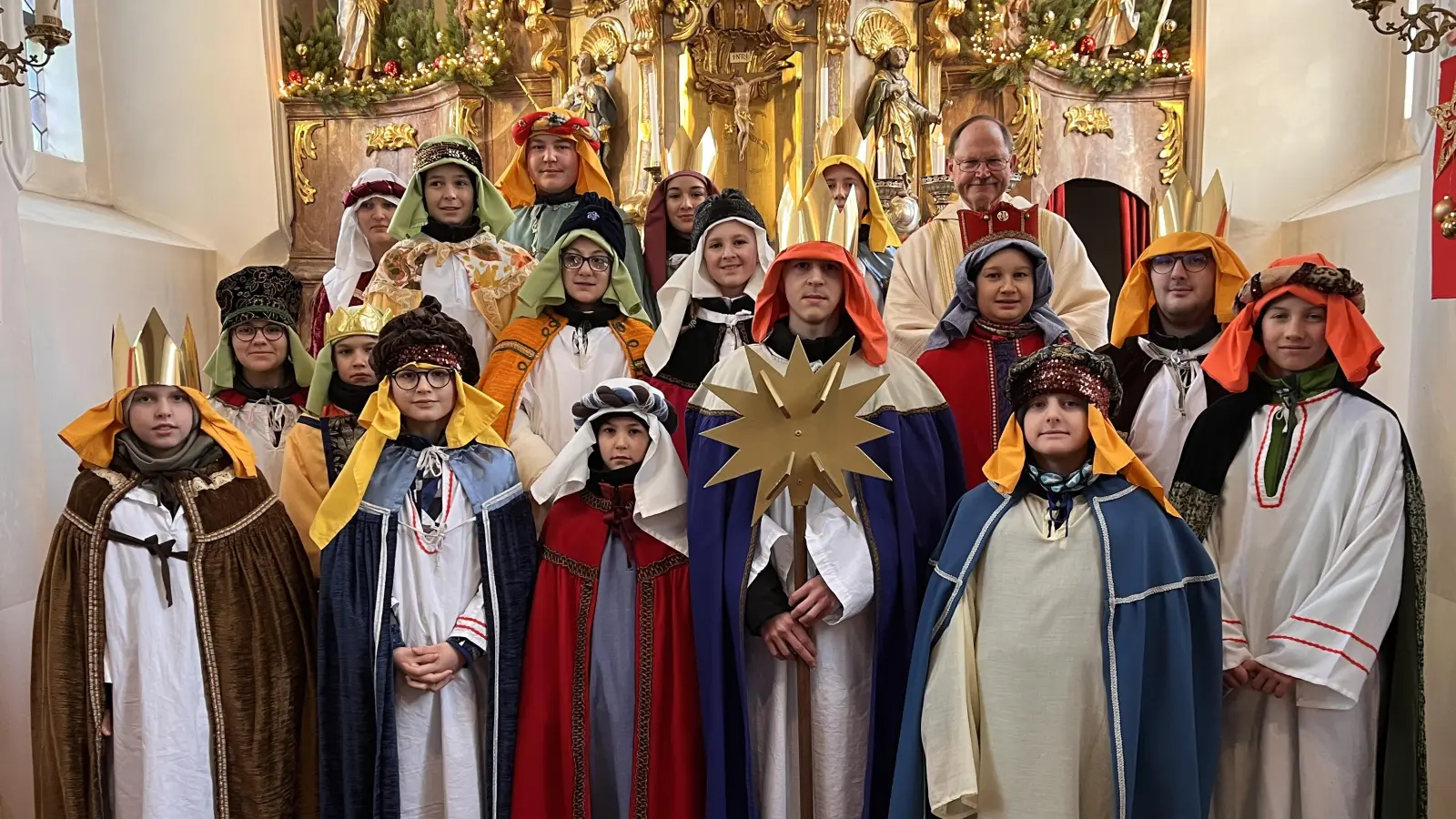 Sternsinger in Waldeck. (Bild: Claudia Hösl)