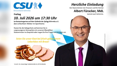 Ankündigung mit Text.  (Bild: Reinhard Kreuzer)