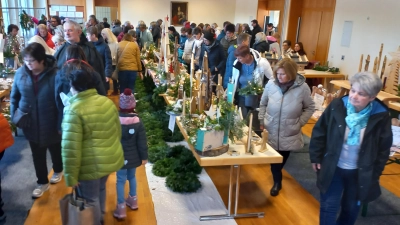 KAB Adventsbasar in Immenreuth. (Bild: Lothar Porst)