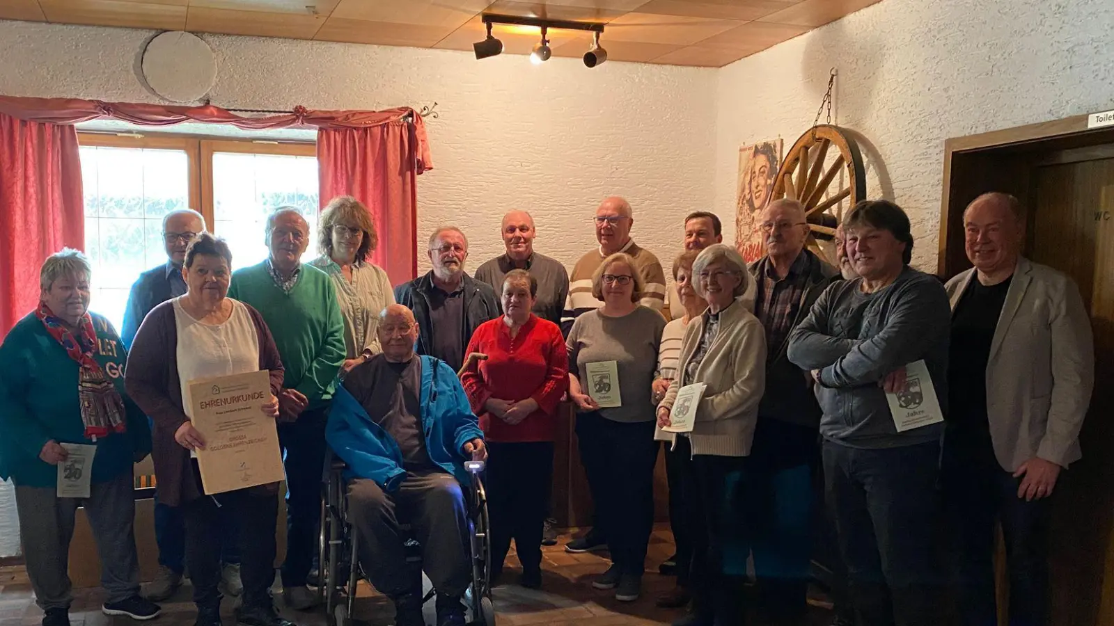 Mitgliederehrung (Bild: Gaby Hanysz)